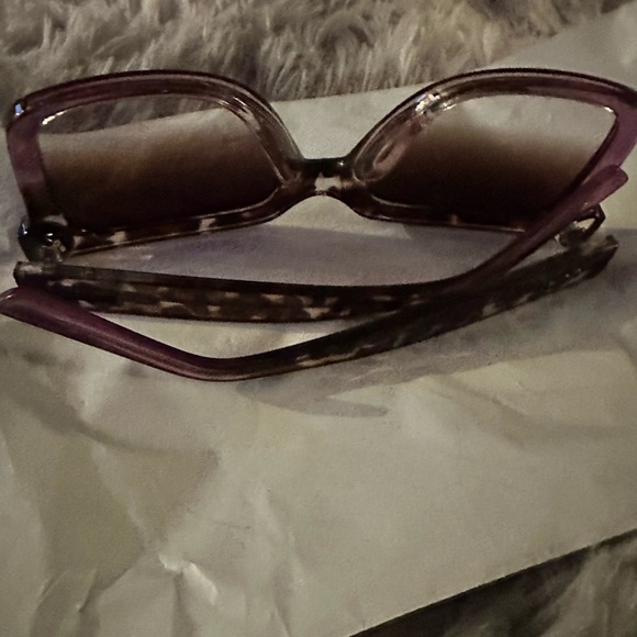 Quay Australia Tortoise to Purple Gradient Square Sunglasses - NWOT main image 2